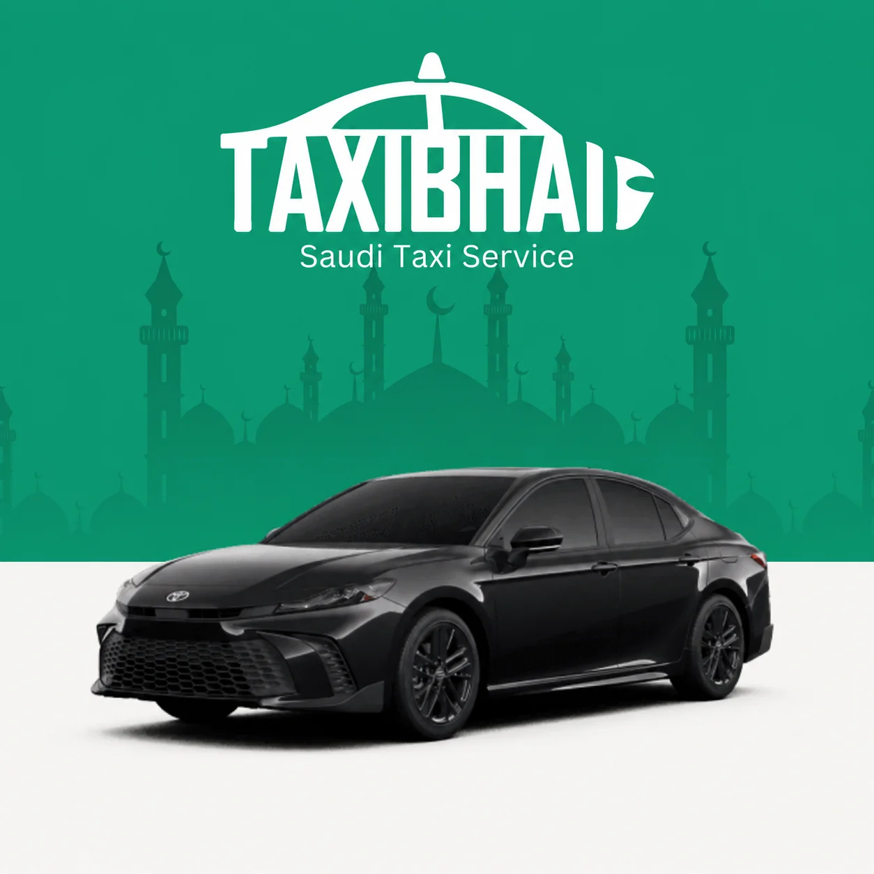 Toyota Camry — Taxi Bhai Umrah sedan transfer